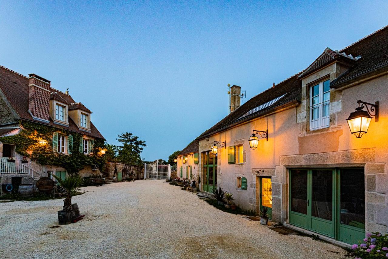 Le Domaine Des Carriers Bed & Breakfast Chevroches ภายนอก รูปภาพ