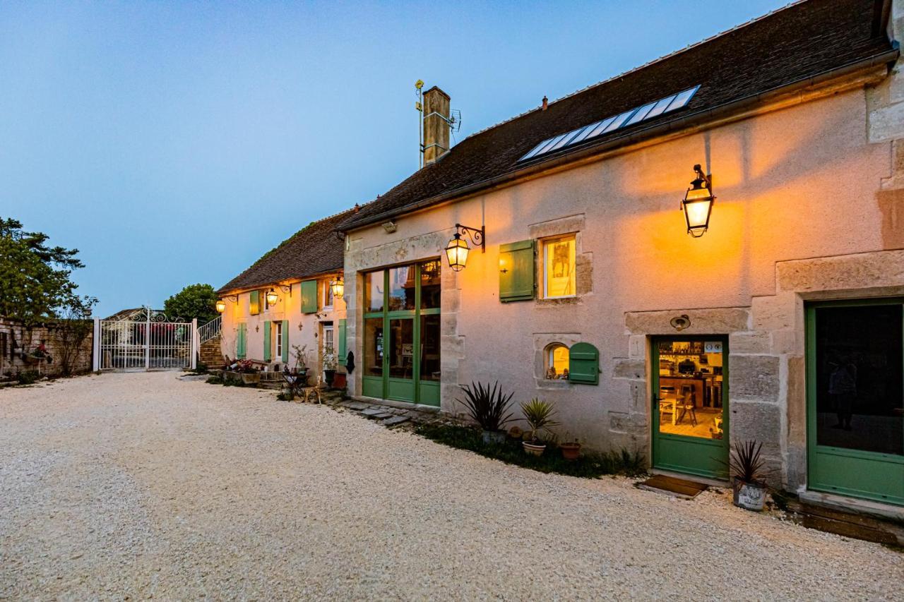 Le Domaine Des Carriers Bed & Breakfast Chevroches ภายนอก รูปภาพ